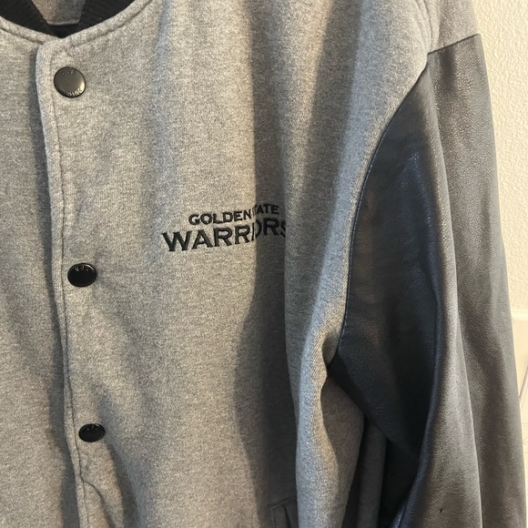 NBA Golden State Warriors Varsity Jacket Rare HTF size XL - Picture 8 of 14